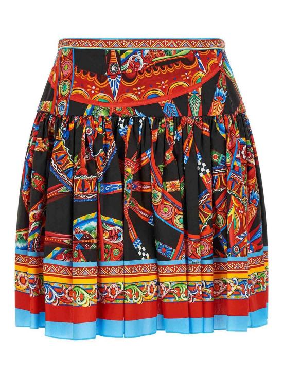 26FW 돌체앤가바나 숏 원피스 F4CFATGDDTFS9000 MULTICOLOUR