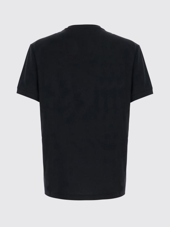26FW 조르지오 아르마니 반팔 티셔츠 GM004804TE22007 UC001 Black - GIORGIO ARMANI