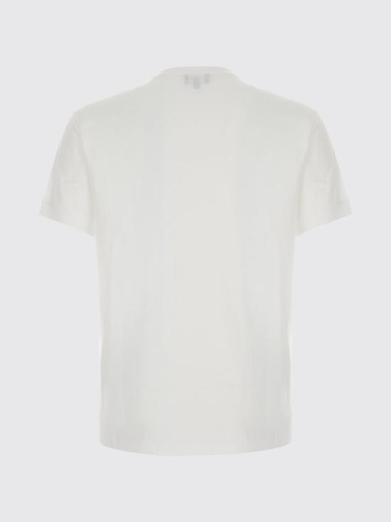 26FW 조르지오 아르마니 반팔 티셔츠 GM004804TE22007 U0002 White - GIORGIO ARMANI
