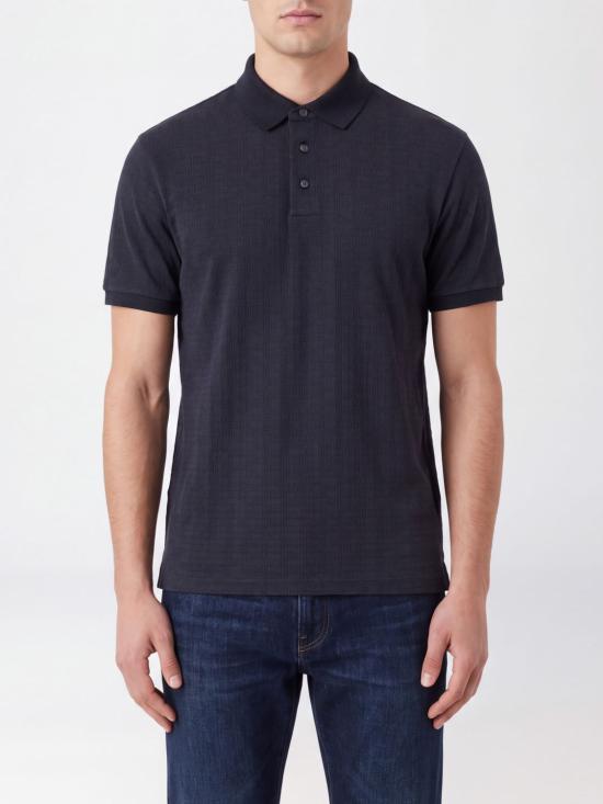 26FW 엠포리오 아르마니 폴로 티셔츠 EM004595AF10762 FB413 Navy