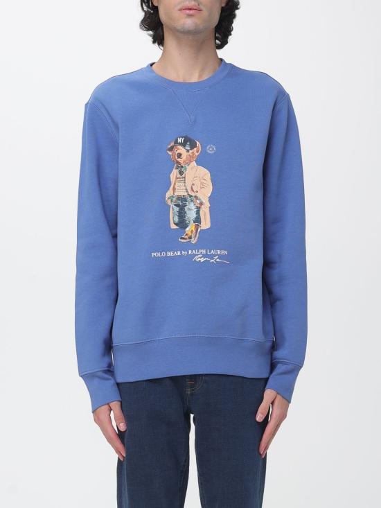 26FW 폴로 랄프로렌 긴팔 티셔츠 710B27073 001 Blue