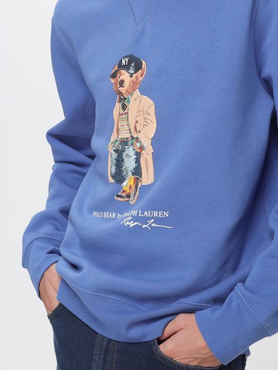 26FW 폴로 랄프로렌 긴팔 티셔츠 710B27073 001 Blue - POLO RALPH LAUREN