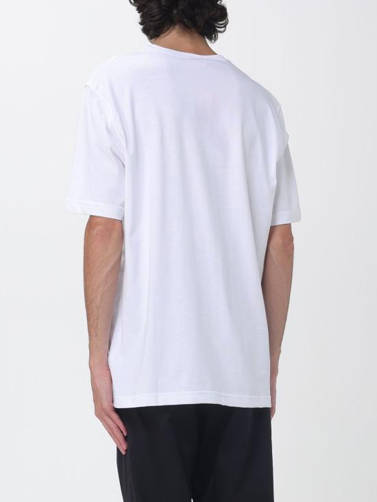 26FW 디젤 T-어드저스트-Od 메탈릭 오발 D 티셔츠 A178800CLBR 100 White - DIESEL