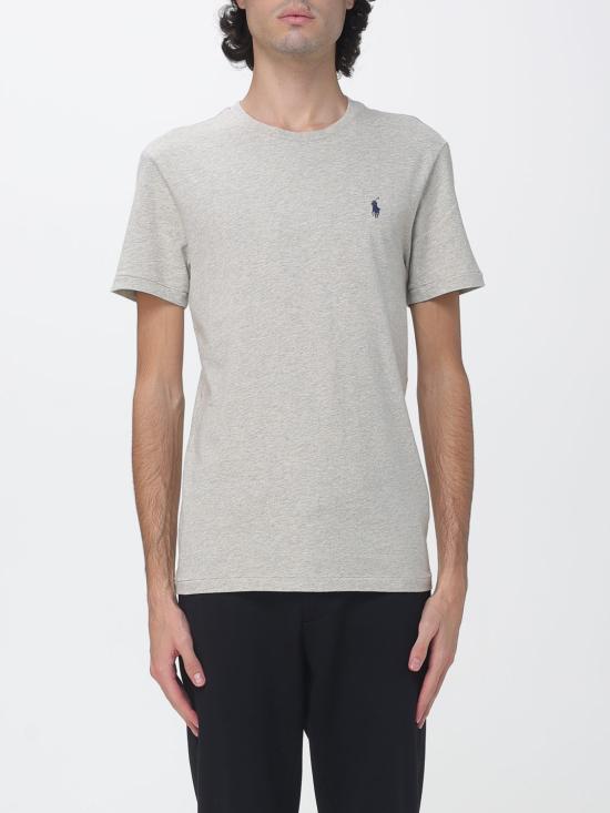 26FW 폴로 랄프로렌 반팔 티셔츠 710680785 002 Grey