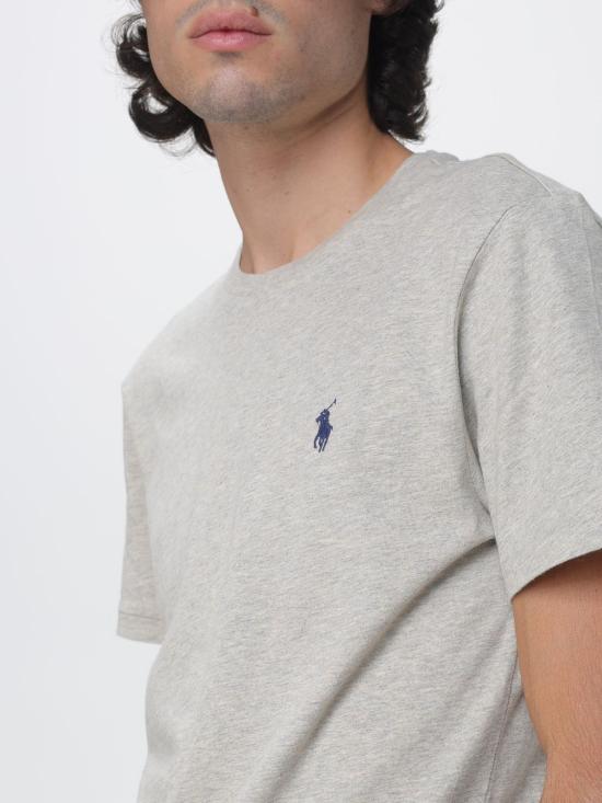 26FW 폴로 랄프로렌 반팔 티셔츠 710680785 002 Grey - POLO RALPH LAUREN