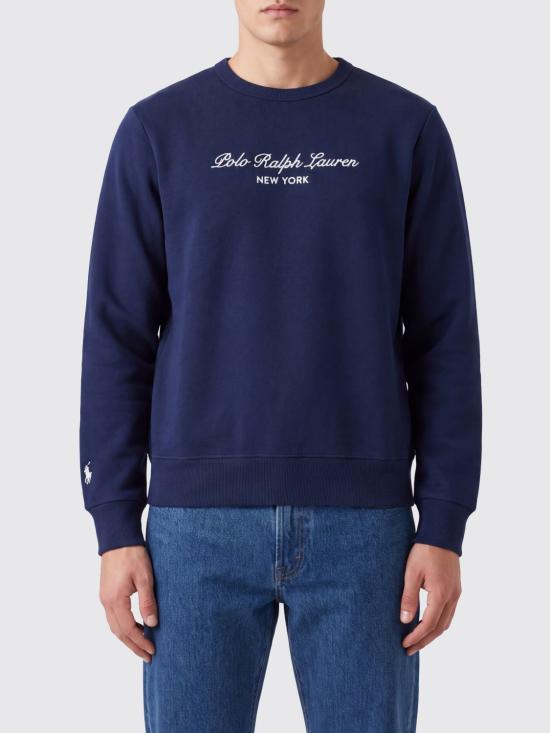 26FW 폴로 랄프로렌 긴팔 티셔츠 710B26155 002 Blue