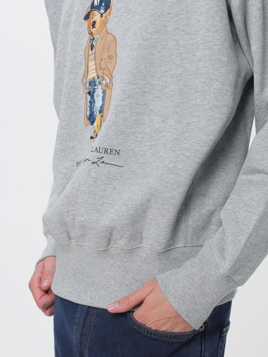 26FW 폴로 랄프로렌 긴팔 티셔츠 710B27080 001 Grey - POLO RALPH LAUREN