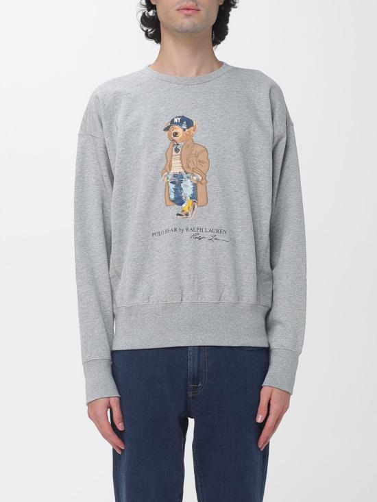 26FW 폴로 랄프로렌 긴팔 티셔츠 710B27080 001 Grey