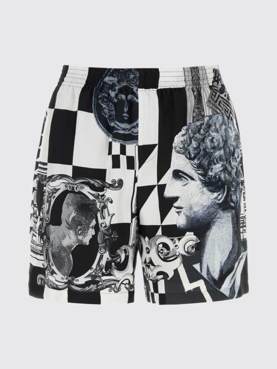 26FW 베르사체 숏팬츠 10222251A19270 5B040 Black - VERSACE