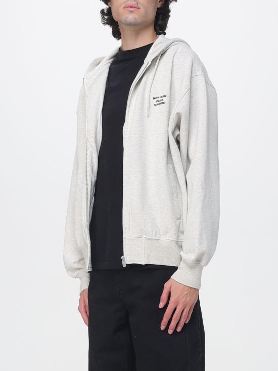 26FW 드롤드무슈 긴팔 티셔츠 PERMHO207CO312 GY Grey - DROLE DE MONSIEUR