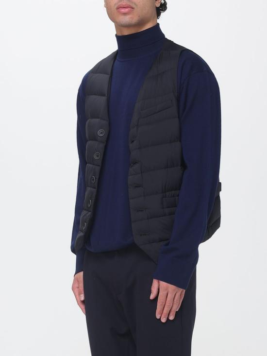 26FW 에르노 다운 베스트 그레이 PI002ULE12456Z 9300 Black - HERNO