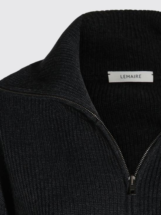 26FW 르메르 버진 울지퍼 가디건 버진 울지퍼 가디건 PO0051LK1068 BK300 Grey - LEMAIRE