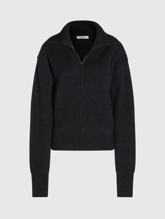 26FW 르메르 버진 울지퍼 가디건 버진 울지퍼 가디건 PO0051LK1068 BK300 Grey - LEMAIRE