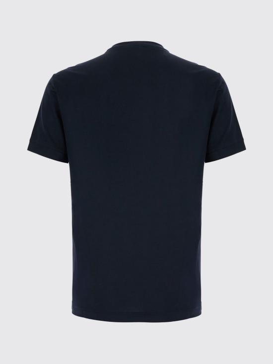 26FW 조르지오 아르마니 반팔 티셔츠 GM004804TE22007 U8139 Blue - GIORGIO ARMANI