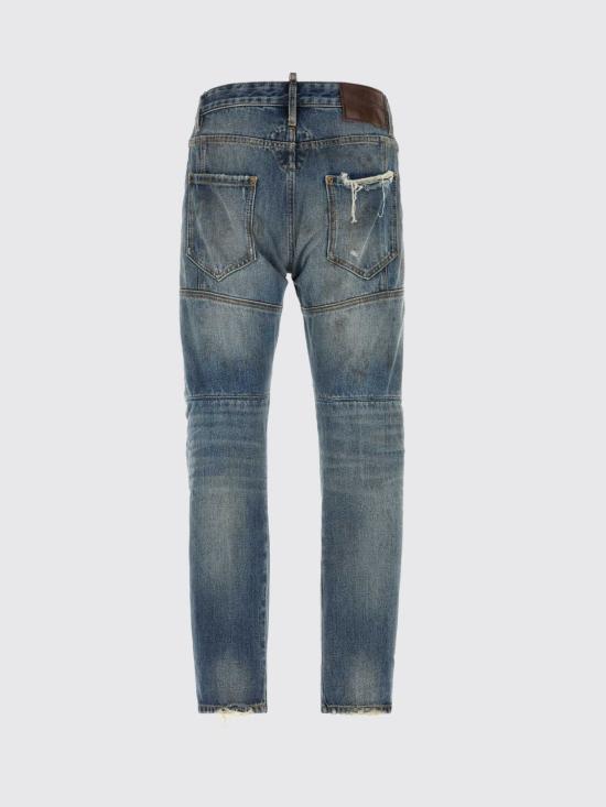 26FW 디스퀘어드2 데님 팬츠 S74LB1990D30042 470 Navy - DSQUARED2