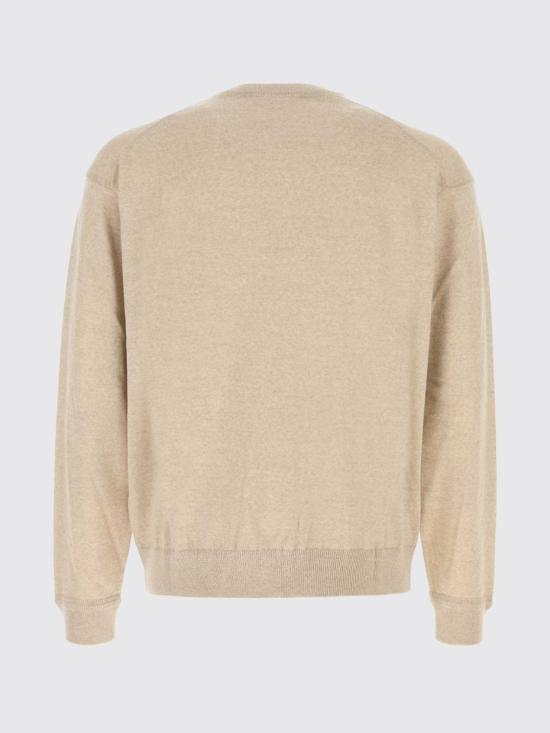 26FW 메종키츠네 스웨터 MRMKJ04KT1220 H218 Beige - MAISON KITSUNE