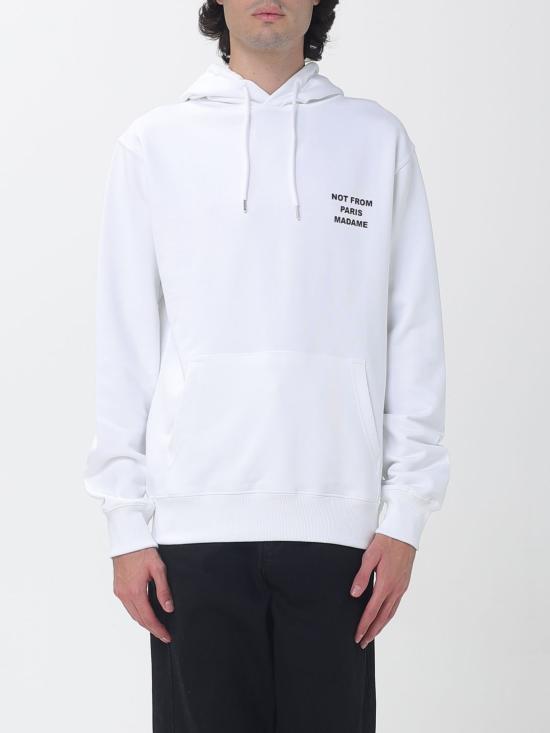 26FW 드롤드무슈 긴팔 티셔츠 PERMHO162CO127 WT White