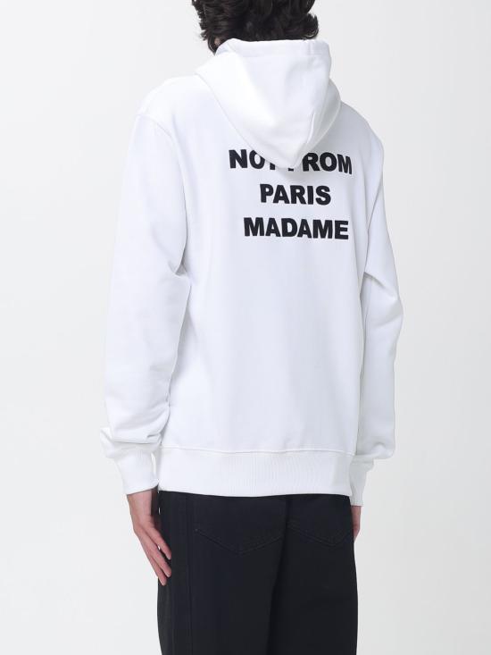 26FW 드롤드무슈 긴팔 티셔츠 PERMHO162CO127 WT White - DROLE DE MONSIEUR
