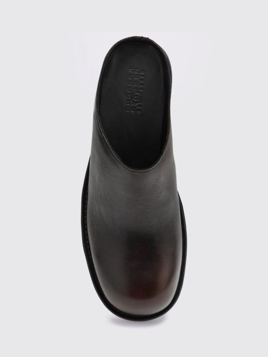 26FW MM6 메종마르지엘라 뮬/슬리퍼 SH1WX0012P7896 H0A16 Brown - MM6 MAISON MARGIELA