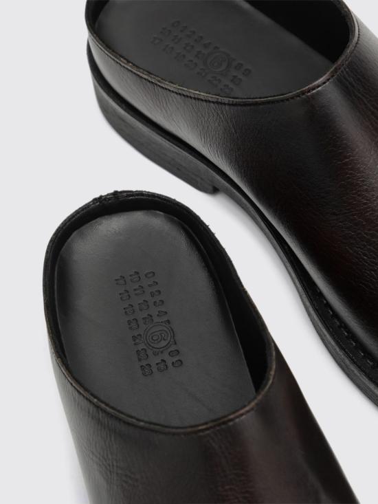 26FW MM6 메종마르지엘라 뮬/슬리퍼 SH1WX0012P7896 H0A16 Brown - MM6 MAISON MARGIELA