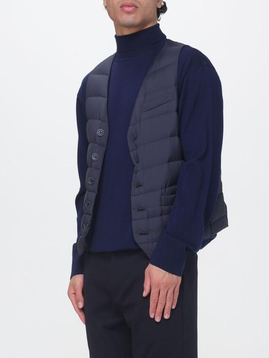 26FW 에르노 다운 베스트 그레이 PI002ULE12456Z 9202 Navy - HERNO