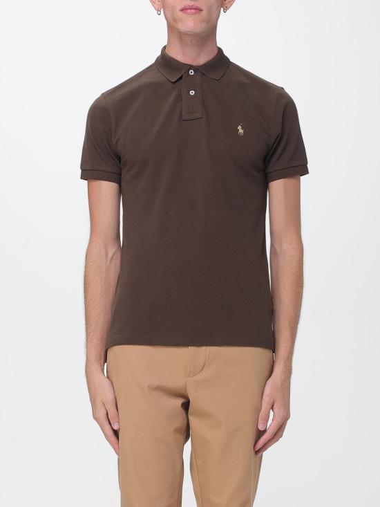 26FW 폴로 랄프로렌 폴로 티셔츠 710536856 509 Brown
