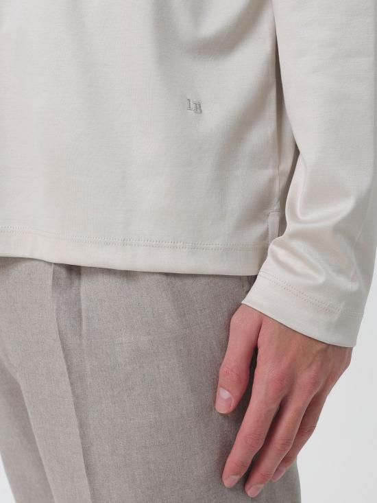 26FW 루치아노 바르베라 폴로 티셔츠 11976481076 06 Yellow Cream - LUCIANO BARBERA