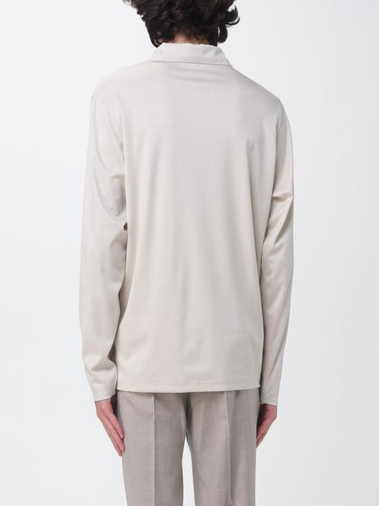 26FW 루치아노 바르베라 폴로 티셔츠 11976481076 06 Yellow Cream - LUCIANO BARBERA