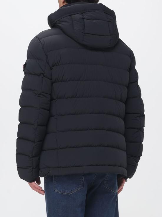 26FW 페트레이 보그스 NS 04 스트레치 캔버스 숏 다운 재킷 PEU558201191861 NER Black - PEUTEREY