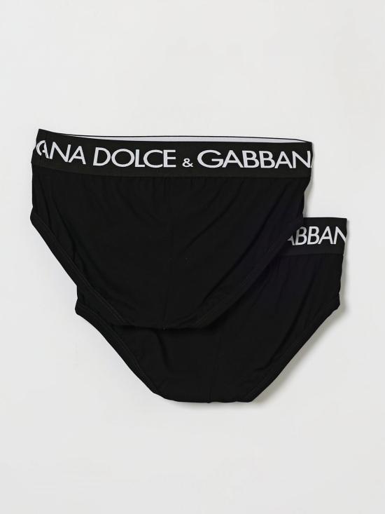 26FW 돌체앤가바나 언더웨어 M9D69JONN97 N0000 Black - DOLCE & GABBANA