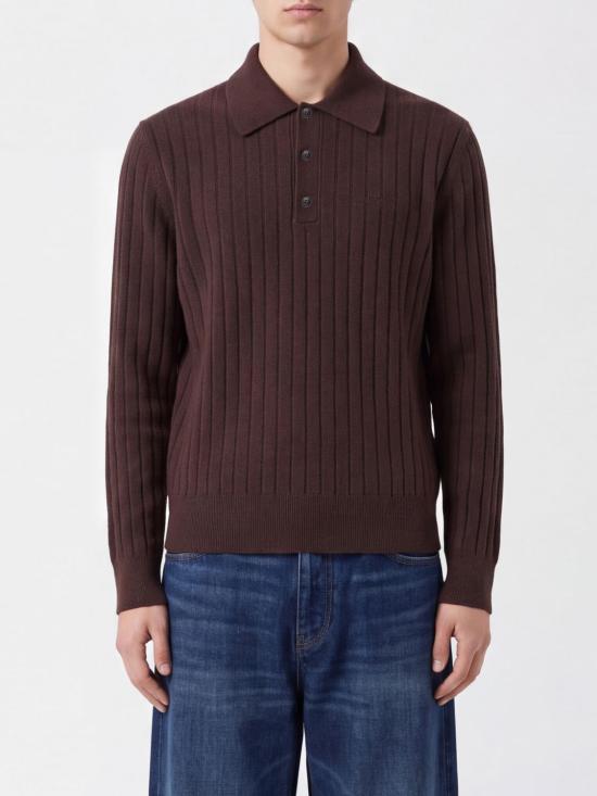 26FW 아미리 폴로 티셔츠 AM426KN060 HUSK Brown