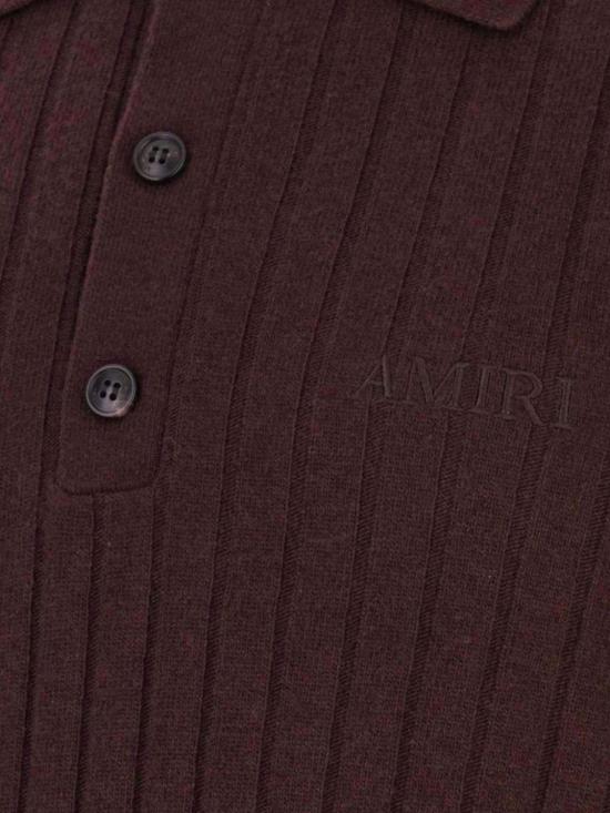 26FW 아미리 폴로 티셔츠 AM426KN060 HUSK Brown - AMIRI