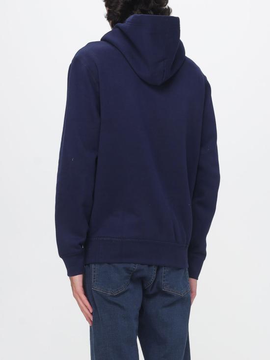 26FW 폴로 랄프로렌 포니로고 자수 후드 티셔츠 710766778 507 Blue - POLO RALPH LAUREN