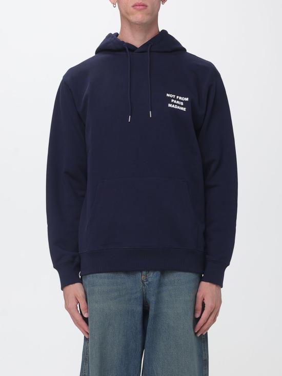 26FW 드롤드무슈 긴팔 티셔츠 PERMHO162CO127 NY Blue