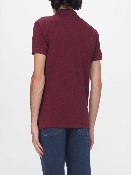 26FW 폴로 랄프로렌 폴로 티셔츠 710536856 343 Burgundy - POLO RALPH LAUREN