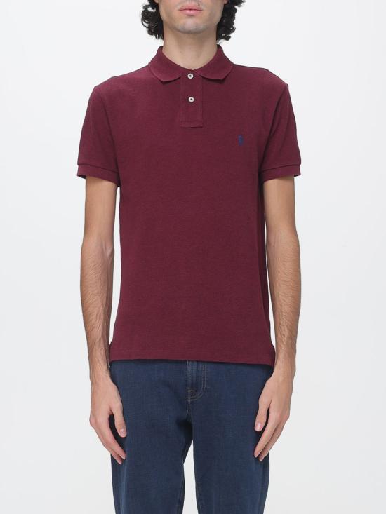 26FW 폴로 랄프로렌 폴로 티셔츠 710536856 343 Burgundy