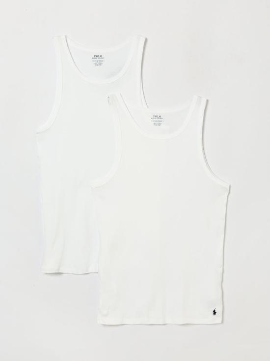 26FW 폴로 랄프로렌 반팔 티셔츠 714835886 001 White - POLO RALPH LAUREN