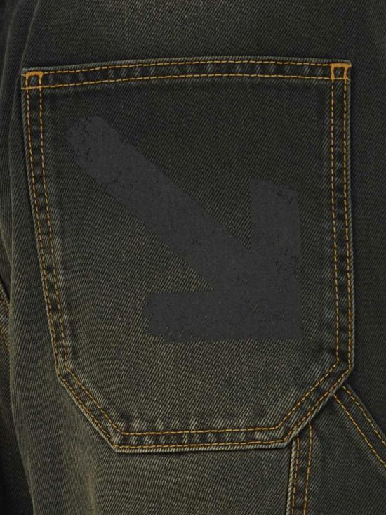 26FW 오프화이트 데님 팬츠 44MYA19JF26D002 011 Black - OFF WHITE