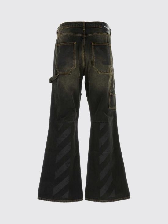 26FW 오프화이트 데님 팬츠 44MYA19JF26D002 011 Black - OFF WHITE