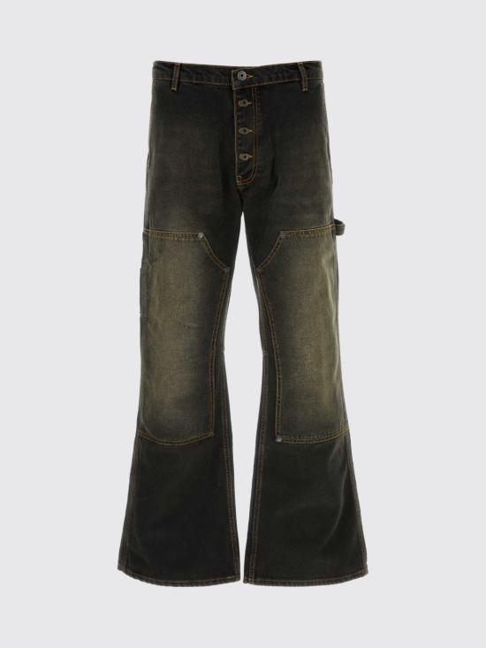 26FW 오프화이트 데님 팬츠 44MYA19JF26D002 011 Black - OFF WHITE