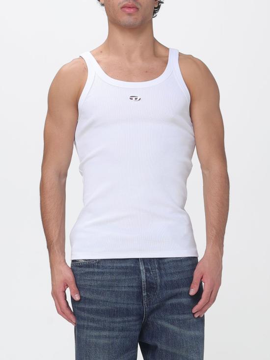 26FW 디젤 반팔 티셔츠 A200430EJAI 100 White