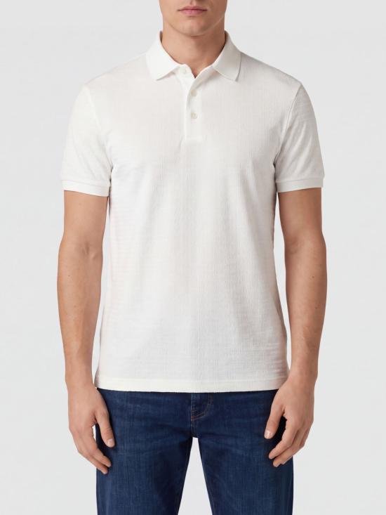 26FW 엠포리오 아르마니 폴로 티셔츠 EM004595AF10762 F0185 White