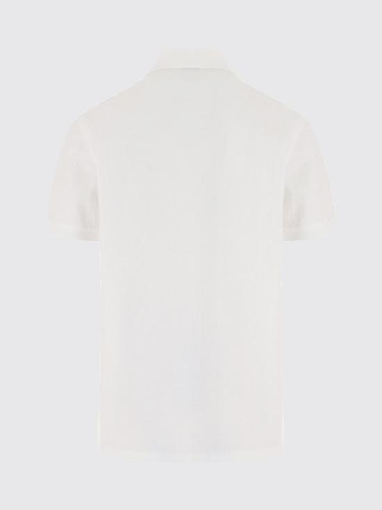 26FW 엠포리오 아르마니 폴로 티셔츠 EM004595AF10762 F0185 White - EMPORIO ARMANI