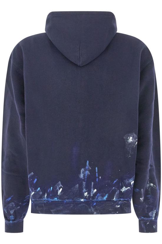 26FW 발렌시아가 후드 티셔츠 850338TUVJ6 8065 NAVY - BALENCIAGA