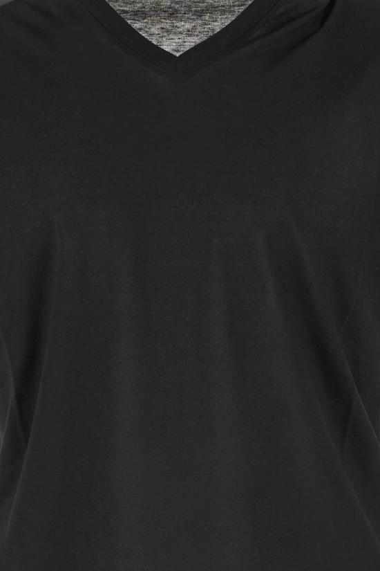 26FW 구찌 실크 저지 브이넥 티셔츠 866186XJHVZ 1000 Nero - GUCCI
