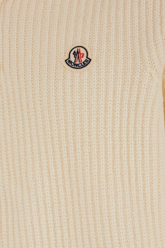 26FW 몽클레어 집업 니트 9F00003M1241 060 Bianco - MONCLER
