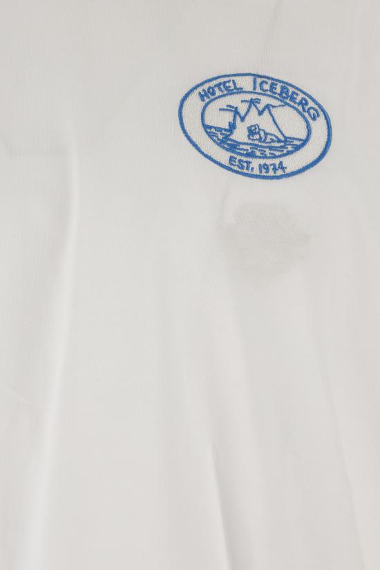 26FW 아이스 비 아이스버그 반팔 티셔츠 F044627A 1101 BIANCO OTTICO - ICE B ICEBERG