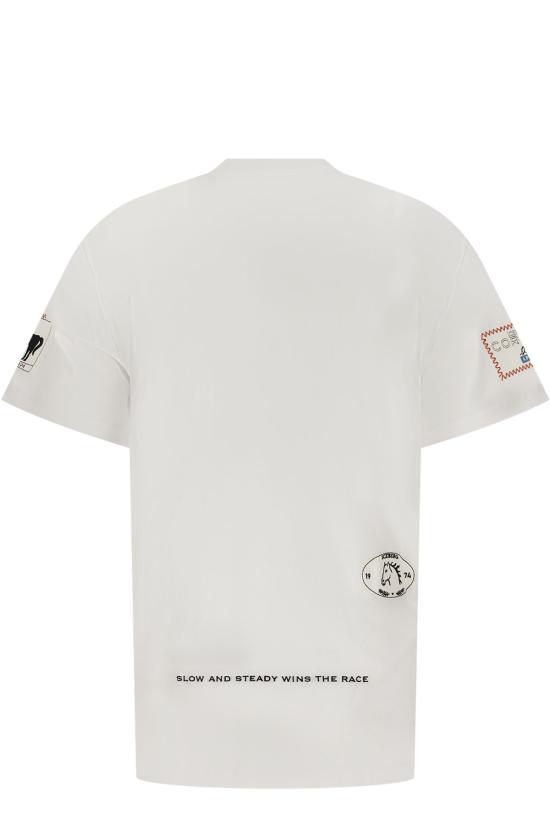 26FW 아이스 비 아이스버그 반팔 티셔츠 F044627A 1101 BIANCO OTTICO - ICE B ICEBERG