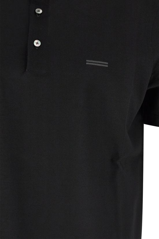 26FW 에르메네질도제냐 폴로 티셔츠 I794UI348A4 K09 BLACK - ERMENEGILDO ZEGNA