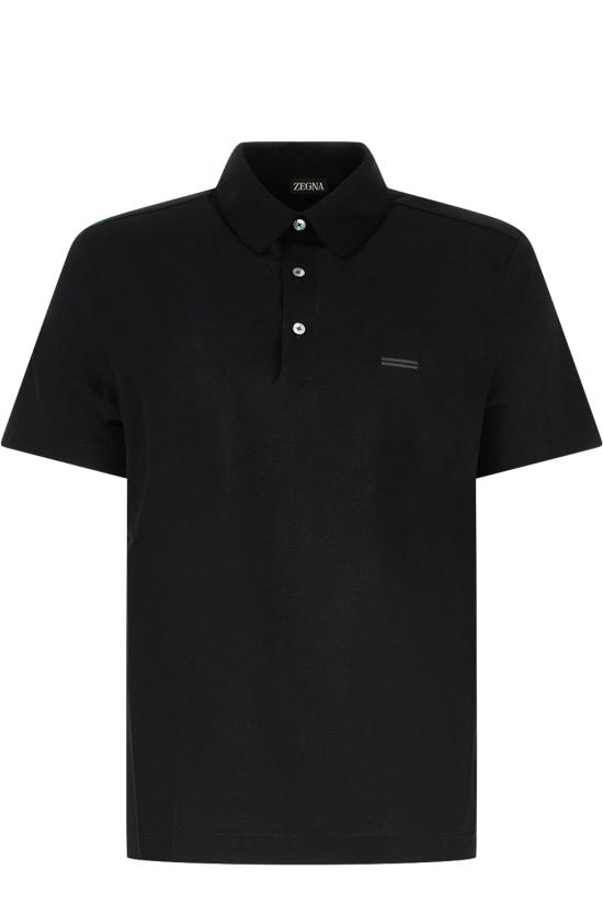 26FW 에르메네질도제냐 폴로 티셔츠 I794UI348A4 K09 BLACK